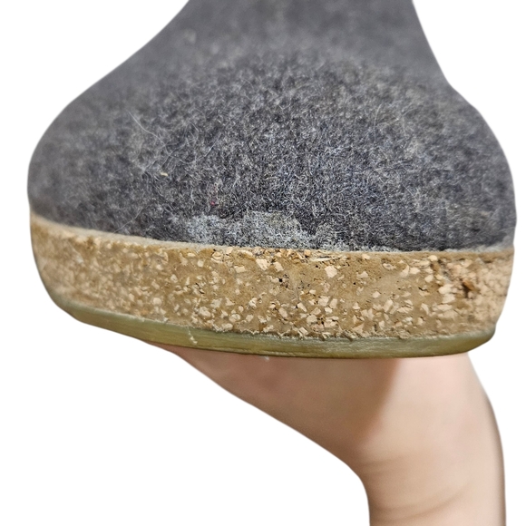 Haflinger Grizzly GZL Wool Clog EU 37 Brown US 6.5 - 7 - Picture 14 of 14